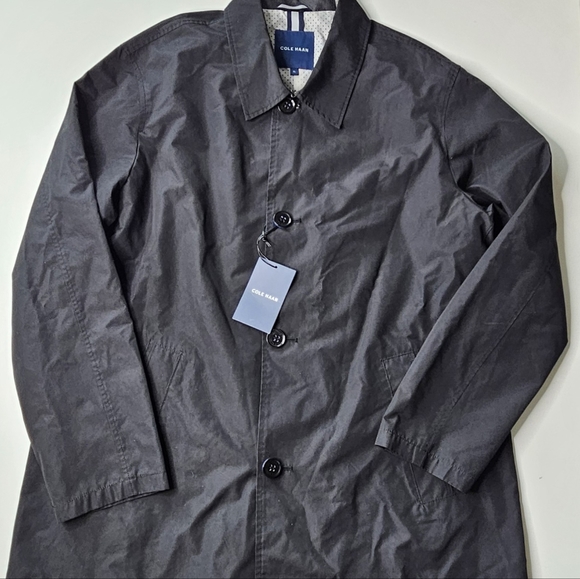 Cole Haan Men's Car Coat XL - Picture 2 of 6